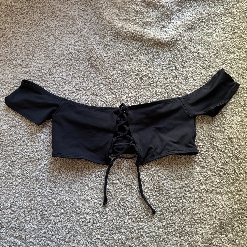 L*Space Bikini Top Women’s Black Size Small